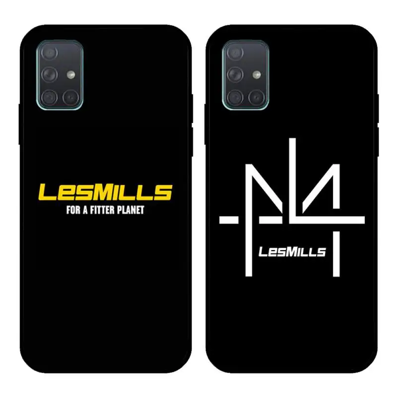Мягкий чехол для телефона KPUSAGRT Les Mills Health Club Samsung Galaxy A21S A01 A11 A31 A81 A10 A20E A30 A40 A50 A70 A80 A71