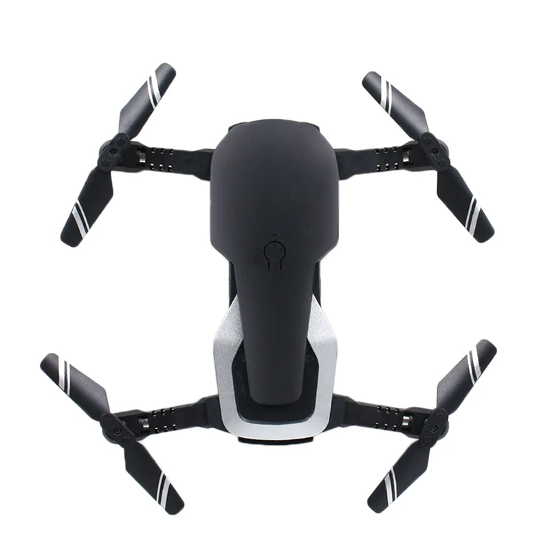 

720P Hd Camera Rc Quadcopter Drone H2 2.4Ghz 4Ch Wifi Fpv Optical Flow Dual Videos From The Sky,Black