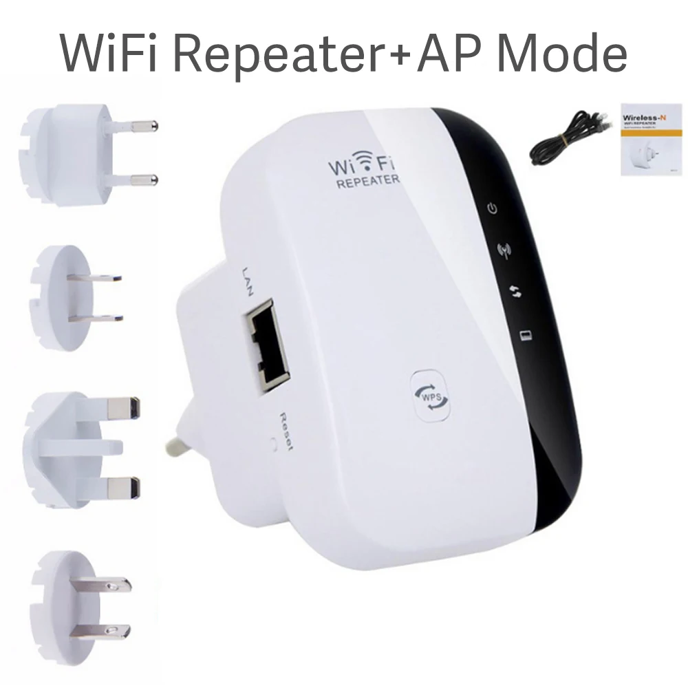 Беспроводной Wi-Fi ретранслятор усилитель сигнала 802.11N/B/G Wi-Fi диапазон расширитель 300 Мбит/с усилитель сигнала Repetidor WiFi Wps шифрование