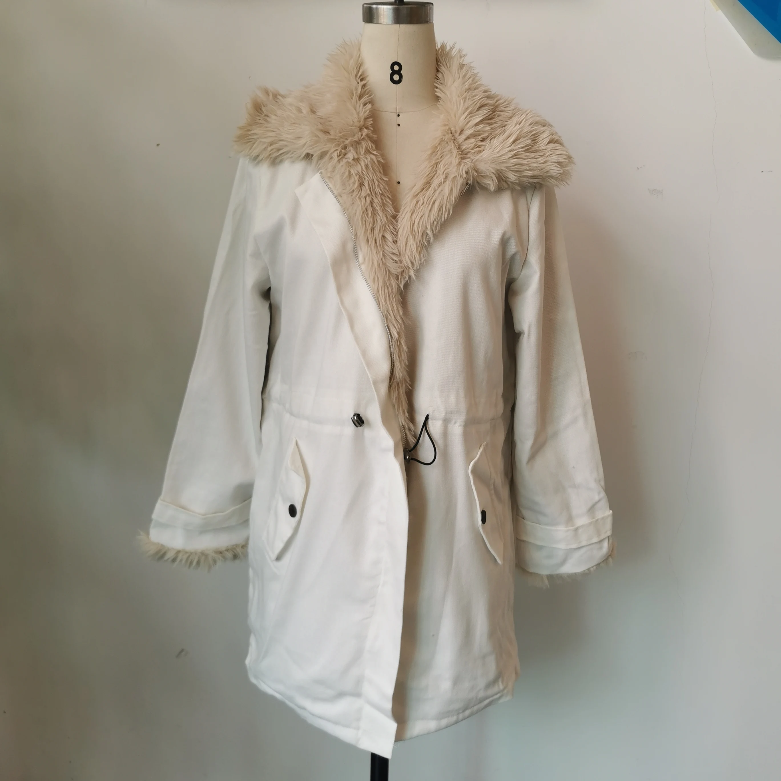 2021 Men Down Jacket Winter Long Coat White Thick Clothes Patchwork  A Line Hooded  Color Block Cardigan Man Clothing Keep Warm