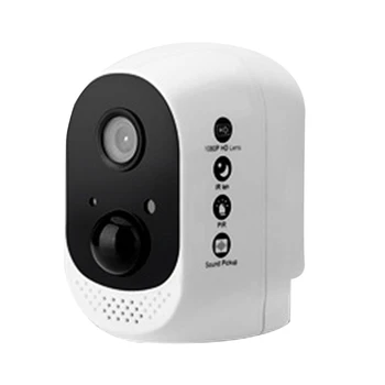 

1080P WiFi High-Definition Webcam, Outdoor Wireless Surveillance Camera, Low Power Consumption, for Solar Charging