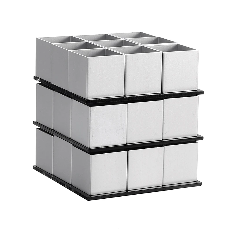 Without Turntable High Quality Food Grade Kitchen Supplies 25pcs Stainless Steel DIY Chocolate Cookie Cutter Biscuit Cake Mould Cake Mousse Mold - Цвет: Without Turntable