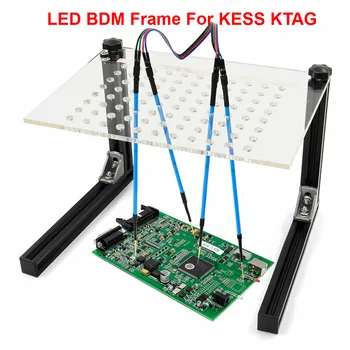 

2020 LED BDM Frame Probe Pins LED BDM Frame 22pcs Adapters For Ktag V7.020 K-Tag Kess V2 V5.017 Fgtech ECU Programming Tools