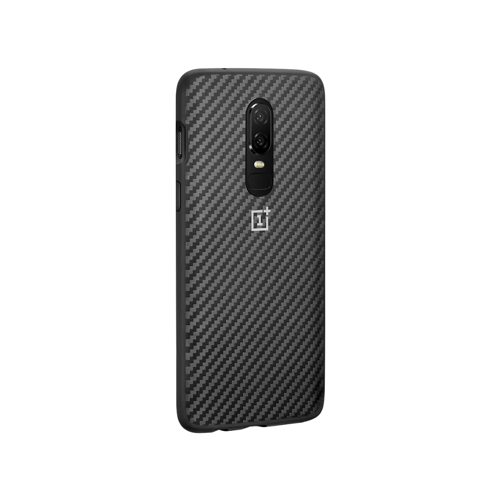 Оригинальная коробка A6003 6,2" Чехол для Oneplus 6 1+ 6 силиконовый песчаник нейлон черное дерево карбоновый бампер откидная задняя крышка