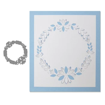 

Out Wreath Metal Cutting Star Dies for DIY Scrapbook Cutting Die Paper Cards Embossed Decorative Craft Die Cut 2020 New