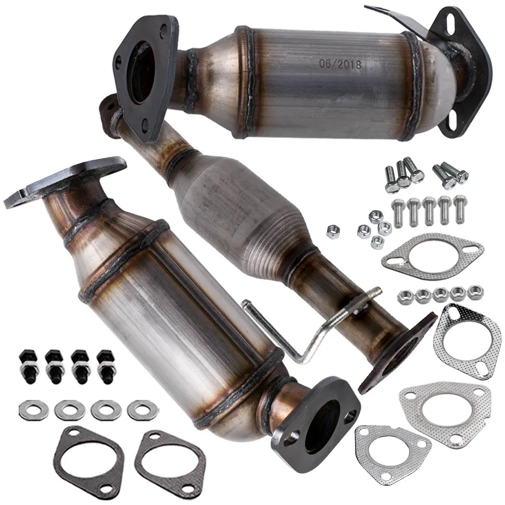 3pcs Stainless Steel Catalytic Converter For Buick Enclave 3.6l 6
