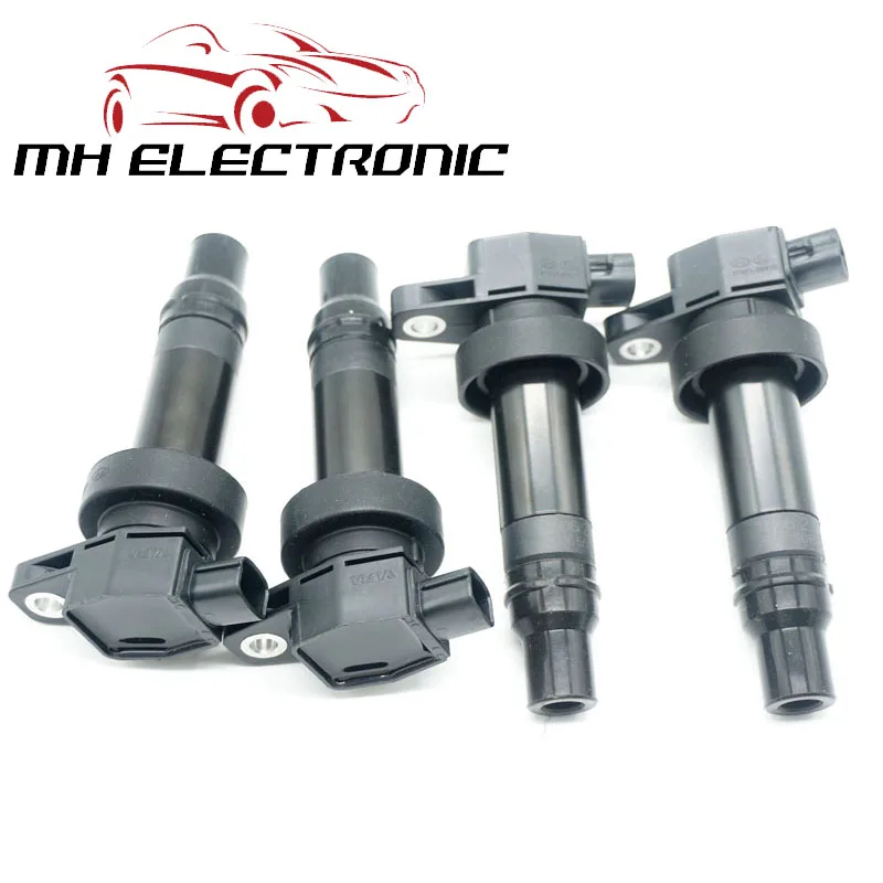 MH Электронная 4 шт./лот катушка зажигания 27301-2B010 для hyundai Accent I20 I30 Elantra для Kia Rio Ceed Soul 1.6L Cerato 273012B010