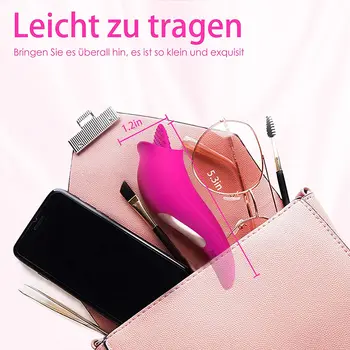 G spot Vibrator Clitoral Tongue Vibrator Sex Toy for Women & Couples Magnetic Rechargeable Breast Nipple Stimulator Masturbator 6