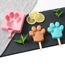 15X10 см DIY силиконовая форма для изготовления мороженого формы для мороженого Форма для мороженого держатель Замороженные льда прессформы с 20 палочки для сладостей