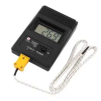 

Fiberglass Digital LCD K-Type Thermocouple Probe Sensor Temperature Controller