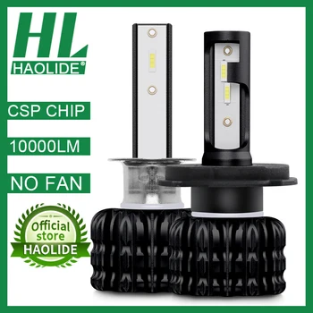 

/HL 2PSC Fanless 50W LED Car Headlights Super Bright H1 H3 H7 H4 H8/H9/H11 9005 HB3 9006 HB4 Fog Bulb Lamp for a Car Accessories