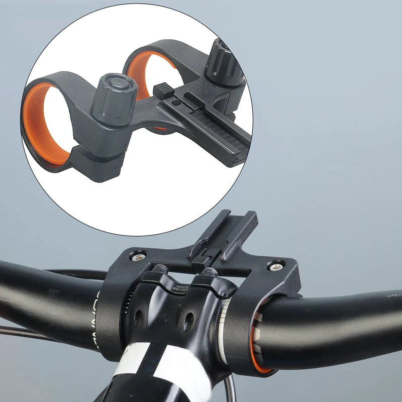 Bike Handlebar Torch Holder Bicycle Mount Bracket Clamp for LED-Flashlight Sport 