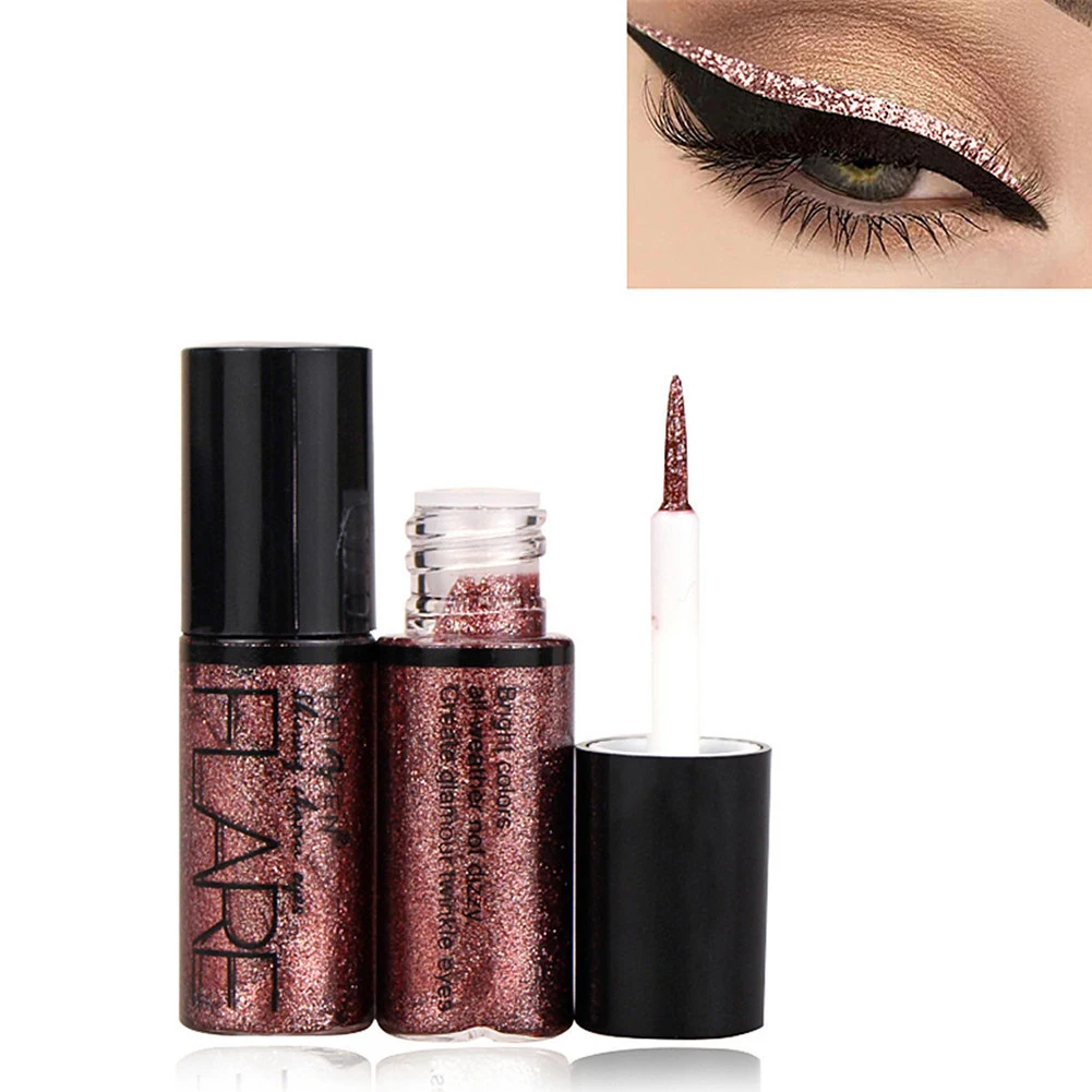 10Pcs Eyeliner Professional Makeup Silver Rose Gold Color Liquid Glitter Eyeliner Bling Shiny Eye Liner For Women Eye Pigment 10Pcs Eyeliner Professional Makeup Silver Rose Gold Color Liquid Glitter Eyeliner Bling Shiny Eye Liner For Women Eye Pigment