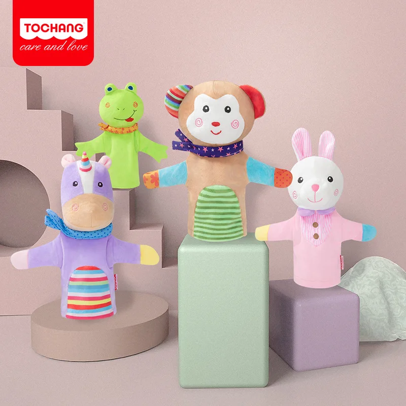 TOCHANG животное большая рука кукла милая кукла мультфильм 0-3-7 лет ребенок баоан фу игрушка мягкая игрушка