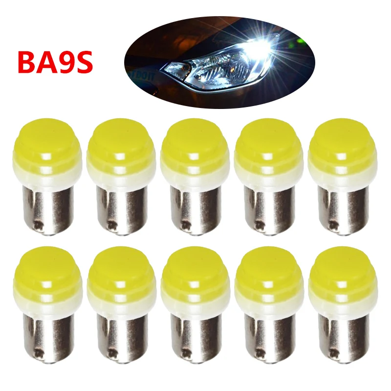 Круглые светодиодные лампы T4W 1 SMD для автомобильного номерного знака 12 В 10 шт. |