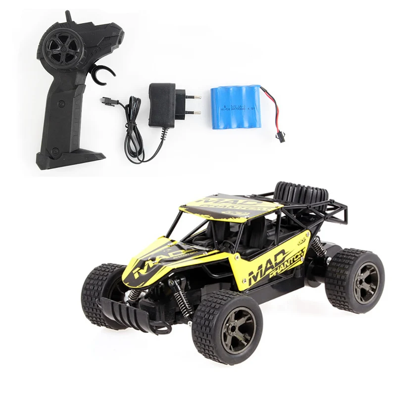 MEOA RC автомобиль 1:20 Масштаб 2,4G внедорожный RC 20 км/ч Дрифт управление автомобилем анти-водяной амортизатор радиоуправляемое Багги Carro De control e Remoto - Цвет: 1815 yellow