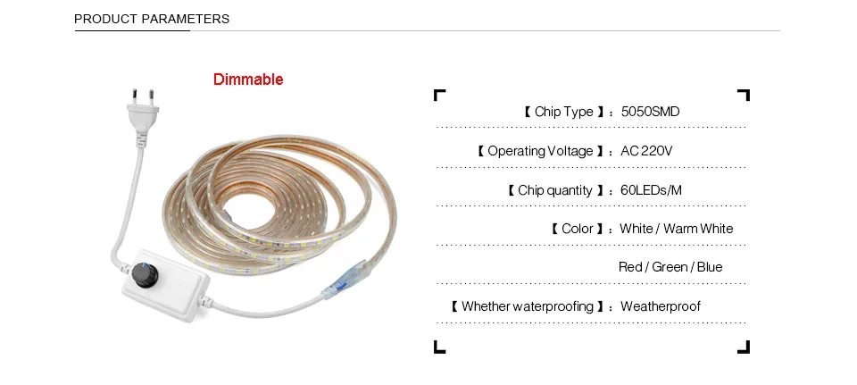 Светодиодные ленты света переменного тока в 220V Водонепроницаемый гибкий светодиодный полосы 8 м 9, 10 м, 15 м, 20 м 25 м Гостиная Кухня Крытый домашнего освещения Фикс