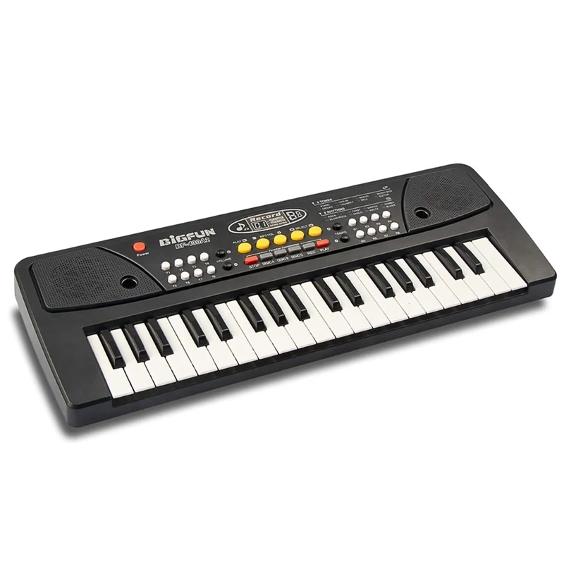 RockJam (RJ549) 49Key Portable Electric Keyboard Piano With Power Sup