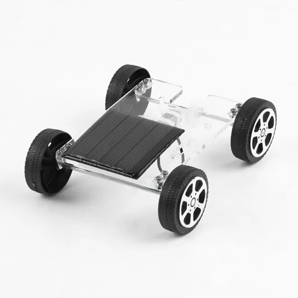 Diy мини игрушка на солнечных батареях набор игрушек автомобильный