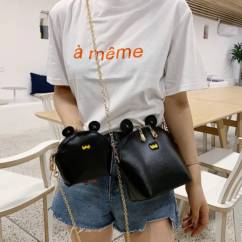 

Stylish feel girls 2019 new small fresh wild collision color chain package leisure single shoulder diagonal female bag package