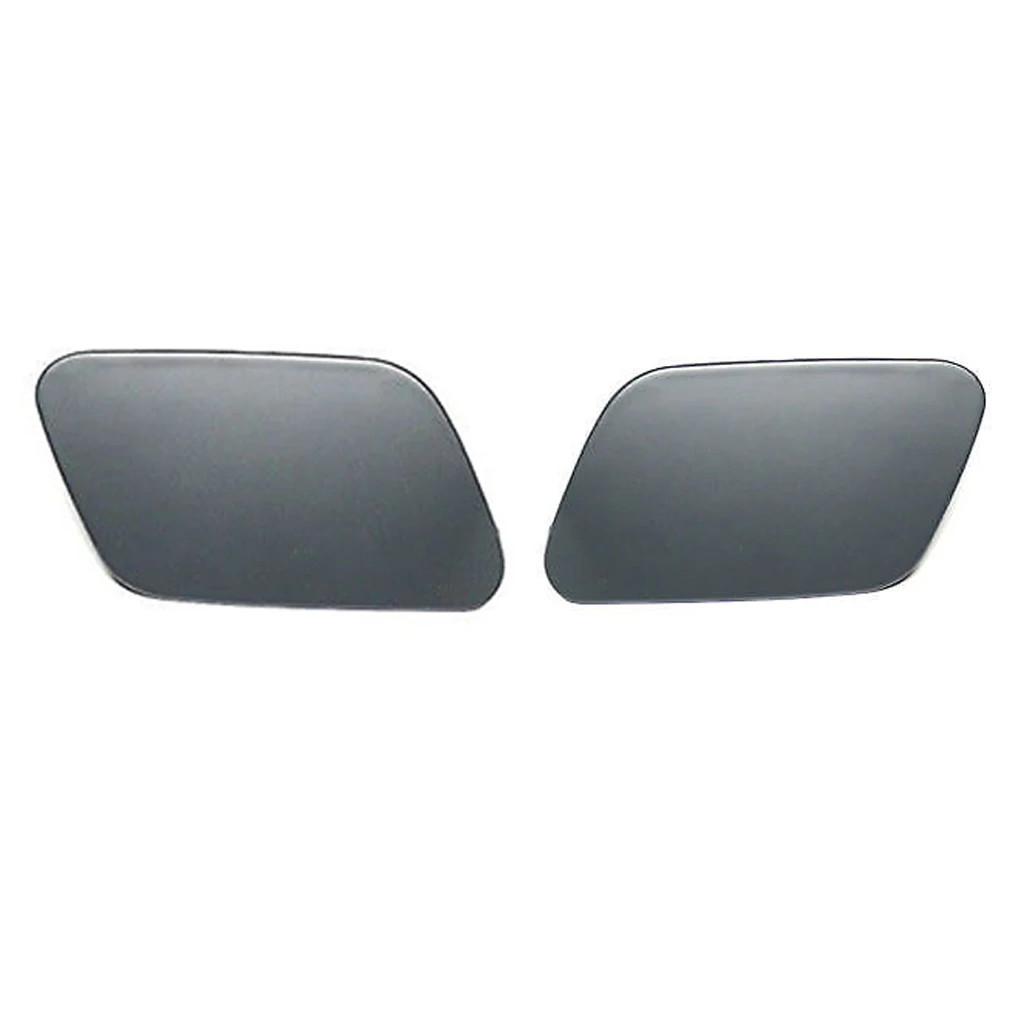 

1 Pair of Car Headlight Washer Nozzle Cover Cap Replacement for Audi A4 B7 2005-2008 8E0955275E 8E0955276E