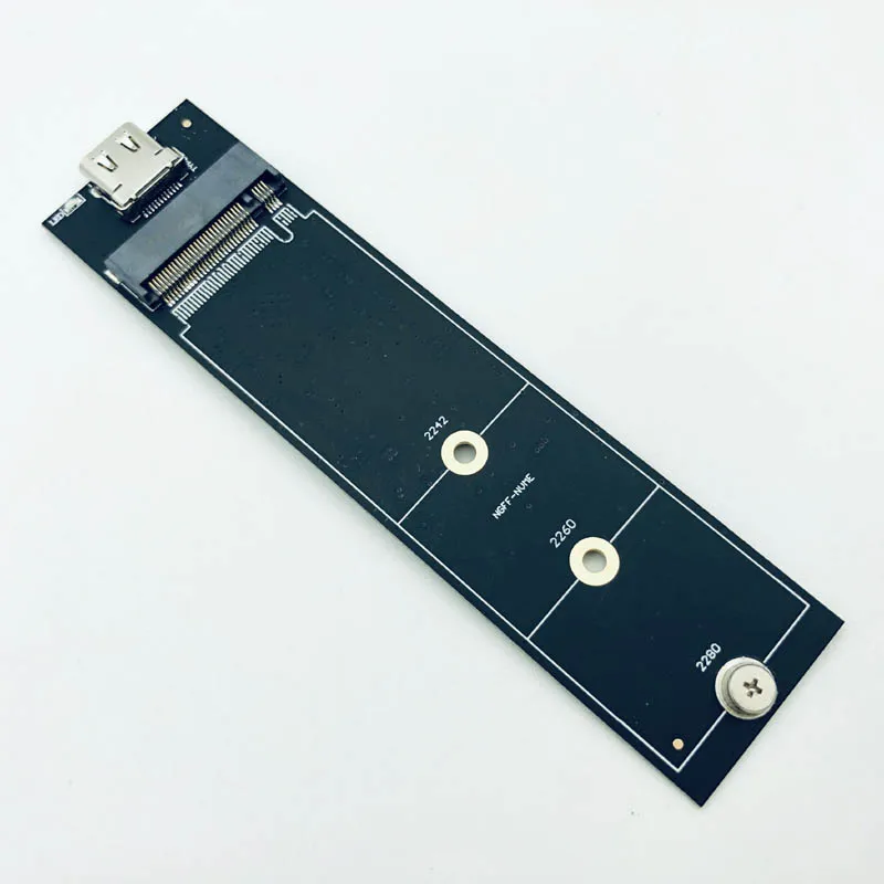 Carcasa de disco duro QINDIAN m2 NVME SSD/caja HD adaptador USB C caja de disco duro m2 adaptador U