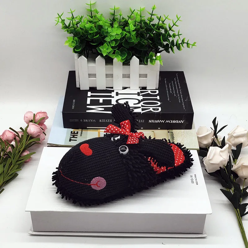 Специальные тапочки на заказ домашние теплые меховые для мужчин и женщин зимняя