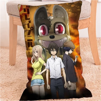 

Gleipnir Kagaya Shuuichi Aoki Kurea Anime Dakimakura Pillow Cover Case 60x40cm
