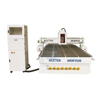 

CE standard 3.2kw water cooling spindle drilling machine wood engraver 1530 3 axis cnc router with vacuum table