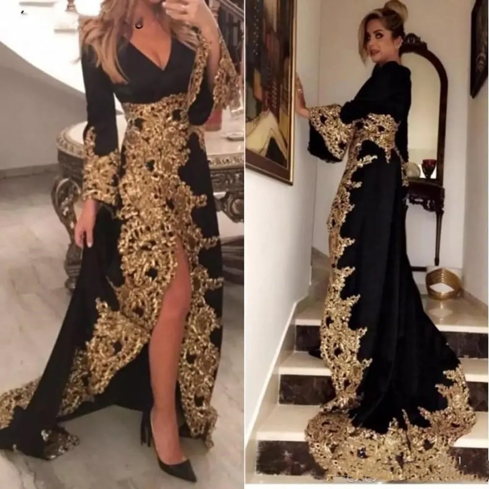 Ladies Evening Gowns With Sleeves Deals 