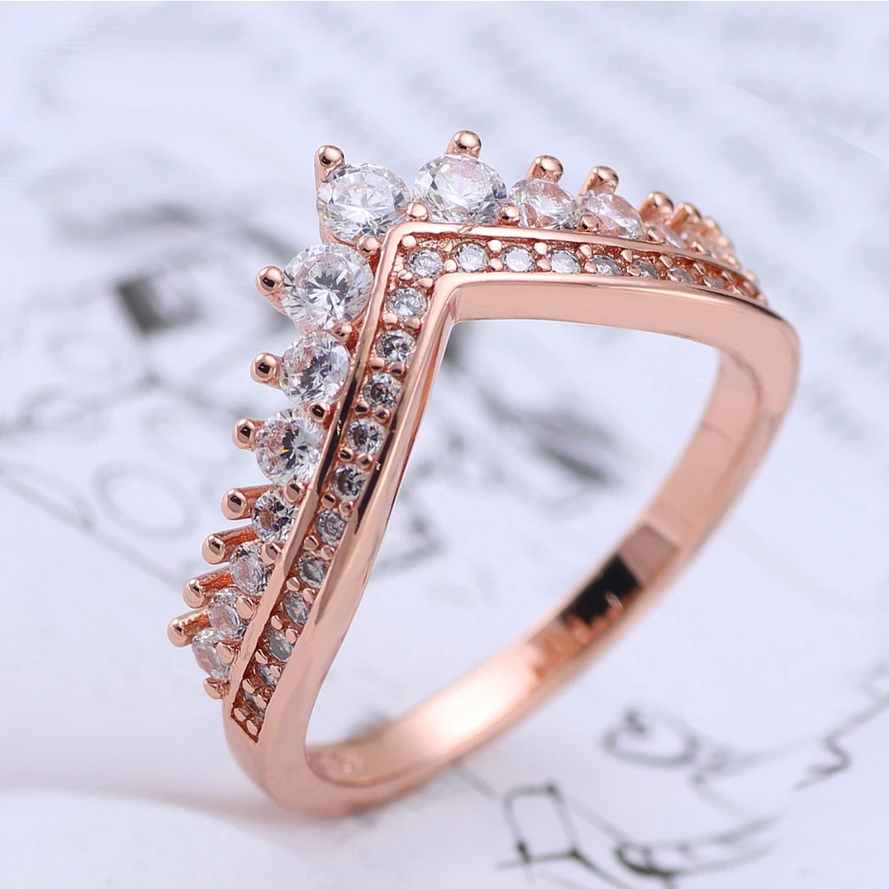 Princess Wishbone Ring