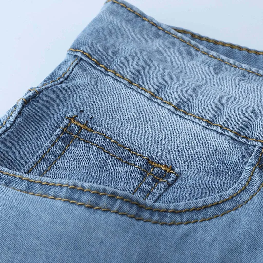 Сексуальные растягивающиеся женские джинсы с высокой талией, модные синие обтягивающие джинсы с расклешенным низом, осенние джинсы в стиле ретро, женские брюки, брюки