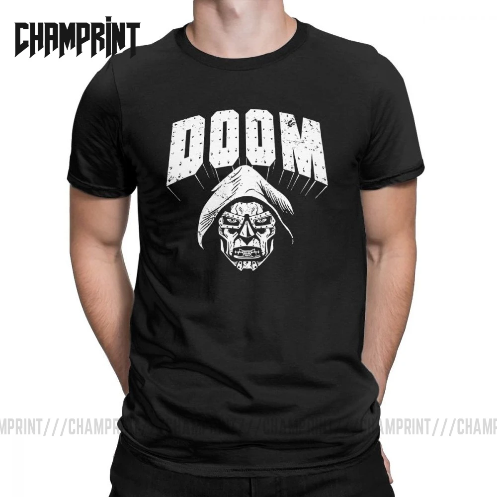 Doctor Doom T-Shirts Men Retro Game Conan Barbarian Thulsa Snake Cult 100% Cotton Tee Shirt Short Sleeve T Shirts Gift Idea Top | Мужская