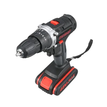 

48VF Cordless Electric Impact Drill Rechargeable Drill Screwdriver 25-28Nm With 1 or 2 Li-ion Battery 50-60Hz