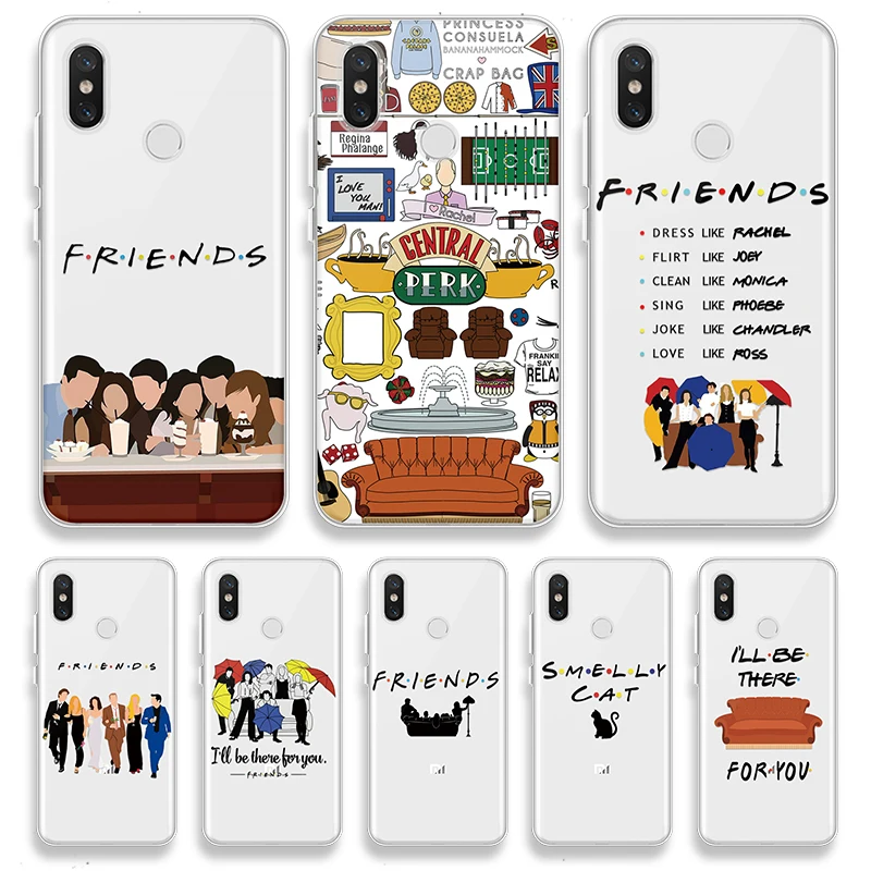 Чехол для Xiaomi Pocophone F2 F1 Mi Redmi 10X Note 9 S 8T 8 7 5 6 K20 K30 Pro Max 10 Lite SE Central Perk Park Friends ТВ-шоу |