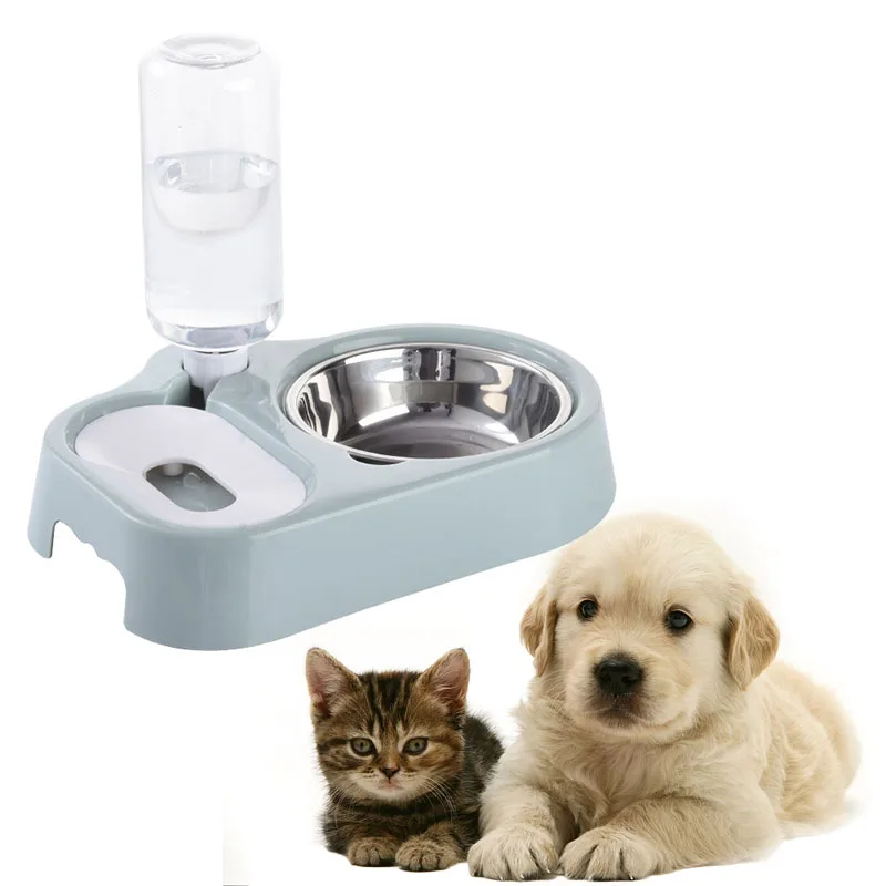 

Dog Bowl Pet Automatic Drinking Water Bottle Cat Bowls Products Puppy Bowl Dogs Drinking Water Will Not Cause Mouth-Hair Get Wet