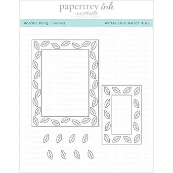 

2020 newLeaves cover die Metal Cutting Dies Scrapbooking background craft Card Making Embossing Rectangular Pattern
