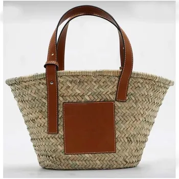 

Women Rattan handmade Handbag 2020 Fashion Elegant Straw Bags Bolsos Mujer De Marca Famosa Bolsos Playa Female Luxury Totes