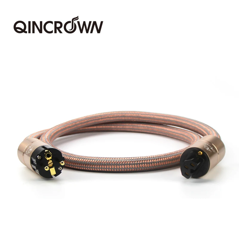 fever OFC power cord US cable hifi American standard audio CD amplifier amp EU plug Power | Электроника