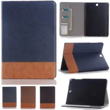 Чехол для Samsung Galaxy Tab A 9,", Чехол SM-T555 T550 P550 P555 из искусственной кожи, Роскошный Ретро планшет, подставка, кошелек, чехол, держатель для карт