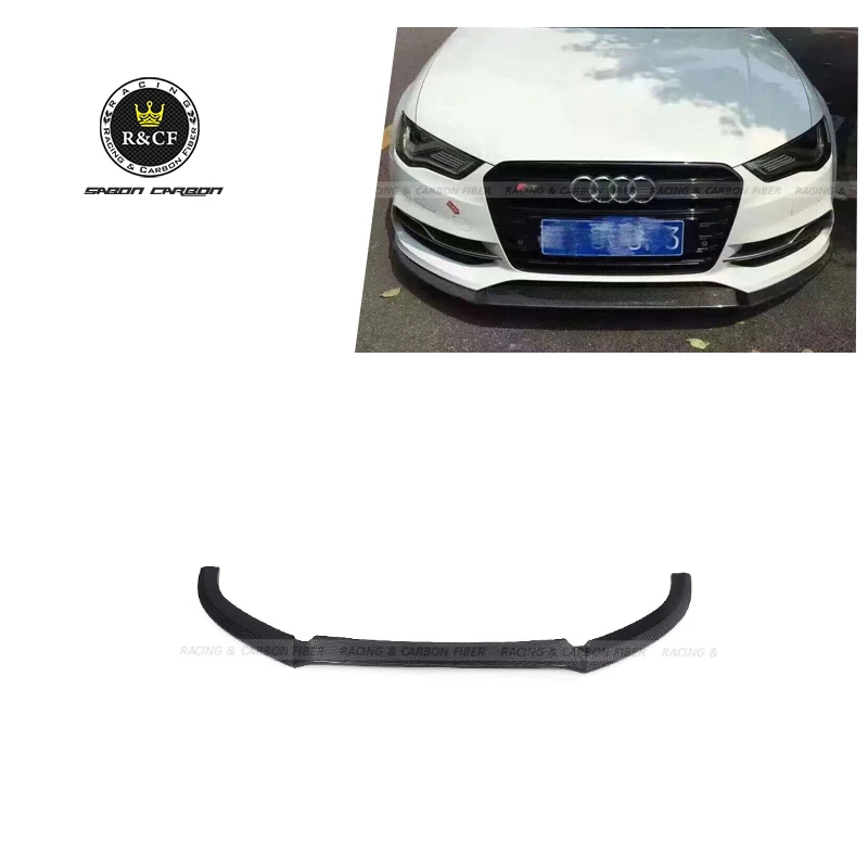 14 15 A3 S Line S3 On Dudak Splitter Karbon Fiber On Splitter Dudak Spoiler Icin Audi A3 S Line S3 Carbon Fiber Front Splitter Front Lip Splitterlip Spoiler Aliexpress