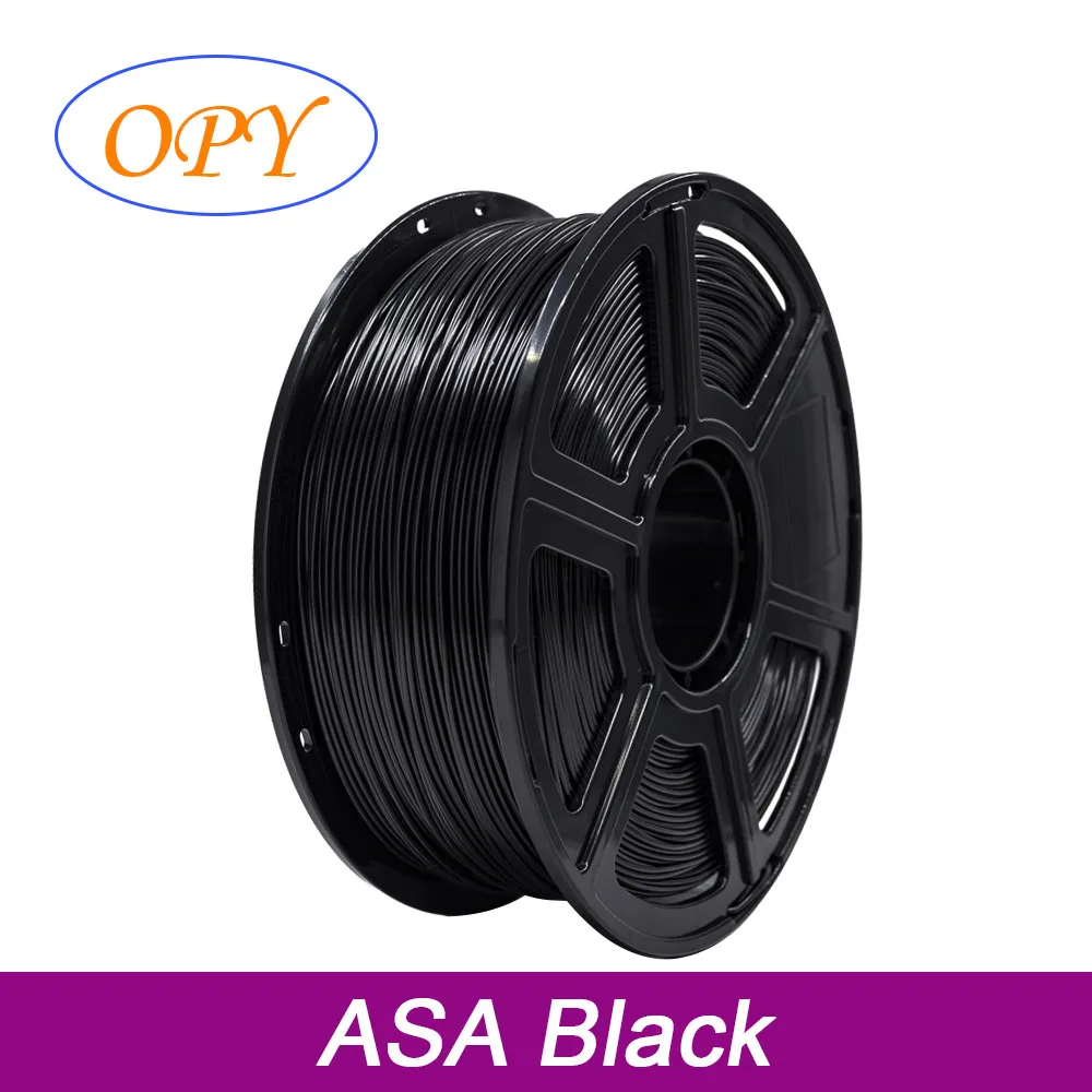 ASA Filament 1kg Black White for 3D Printer Stop Anti UV Resistant Protection Proof 1.75mm 10M 100G 3D Printing Filament