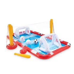 Piscine d'eau rectangulaire, parc sportif, divertissement à domicile, bain pour enfants 