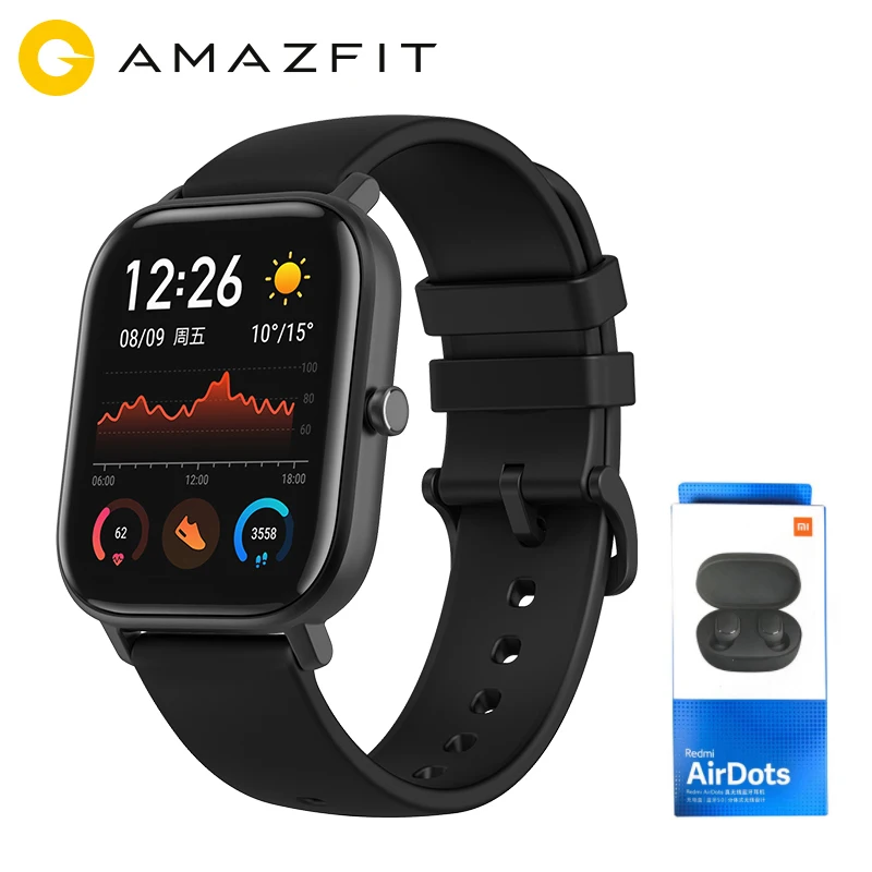 Xiaomi Huami Amazfit GTS глобальная версия Смарт-часы GPS 5ATM водонепроницаемые умные часы Health