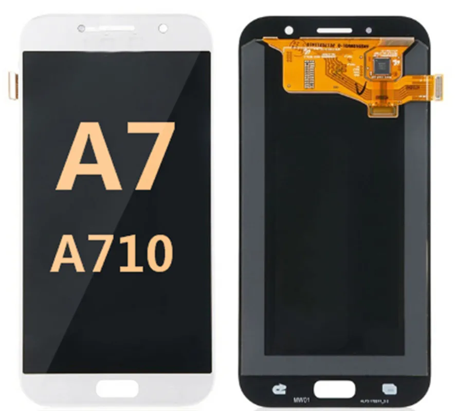 

Replacement LCDs For Samsung Galaxy A7 2016 A710 A710F A710M ORG REFURB Phone LCD Display Touch Screen Digitizer Assembly