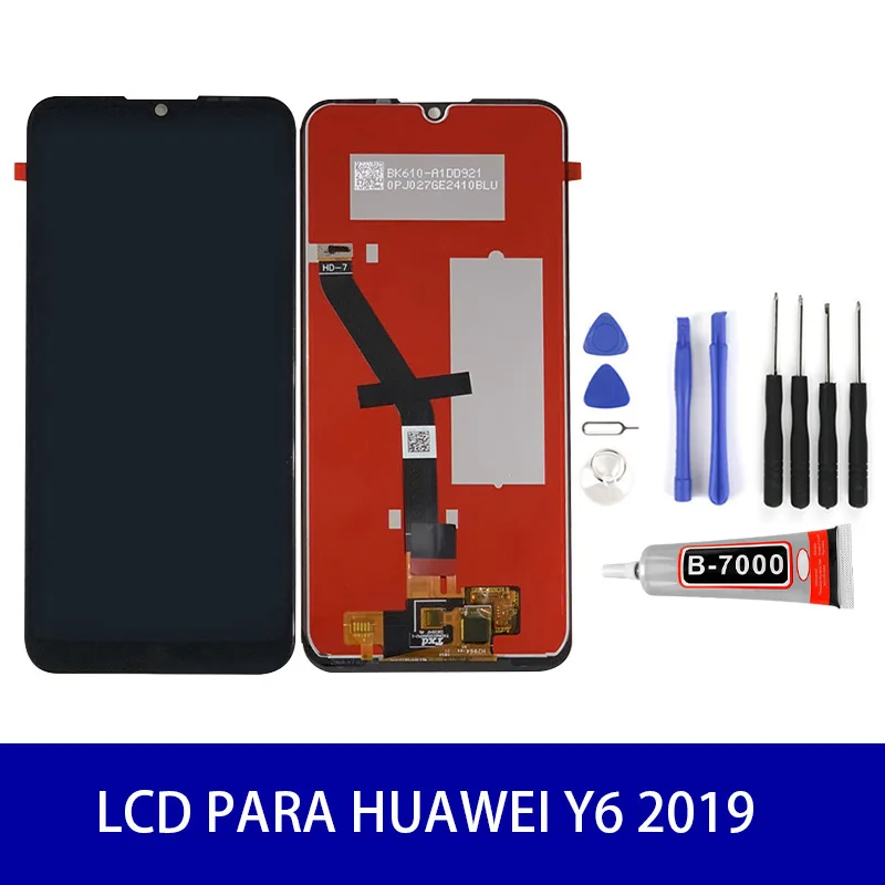 Original LCD For Huawei Y6 2019 Pro Prime MRD-LX1 MRD-L21 Display Touch Screen Panel Digitizer Assembly | Мобильные телефоны и