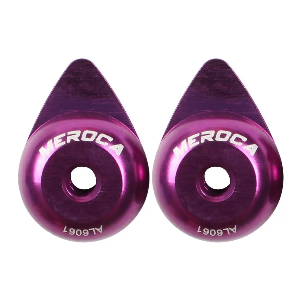Purple With S Screw Велосипедный концентратор безопасности крюк с S винтом Капля воды пряжка на для самобалансирующегося скутера детский велосипед концентратор с ЧПУ безопасности крюк Buc - Цвет: Purple With S Screw