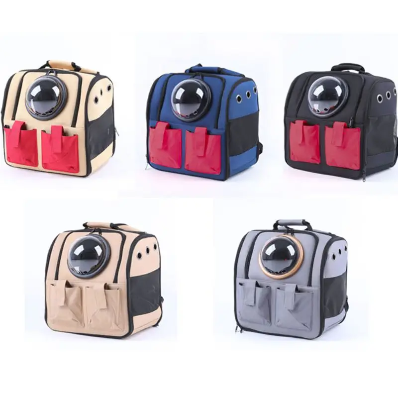 

Pet Carrier Backpack for Small Cats and Dogs with Space Capsule