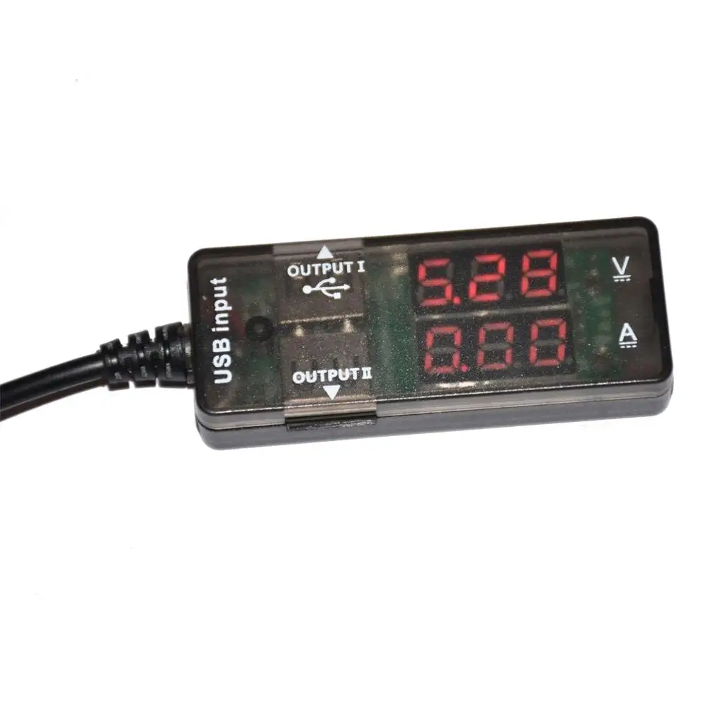 USB ЖК-детектор Вольтметр Амперметр мощность Емкость батареи измеритель тока тестер USB детектор зарядное устройство Емкость Тестер