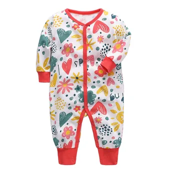 

Autumn 2019 New Baby Girl Romper Clothing cartoon Long Sleeve Baby Clothes Winter Newborn Rompers Jumpsuit Boy